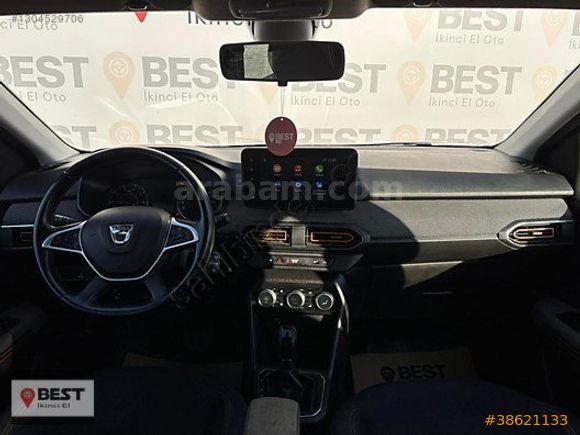 BEST 2.EL'DEN %0 FAİZ ORANI İLE OTOMATİK DACİA STEPWAY (2022)