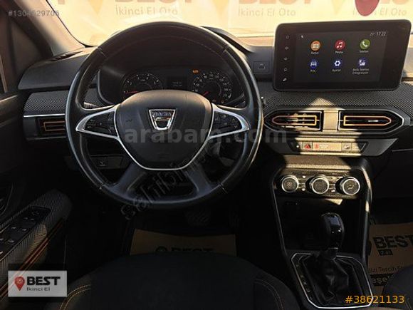 BEST 2.EL'DEN %0 FAİZ ORANI İLE OTOMATİK DACİA STEPWAY (2022)