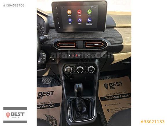 BEST 2.EL'DEN %0 FAİZ ORANI İLE OTOMATİK DACİA STEPWAY (2022)