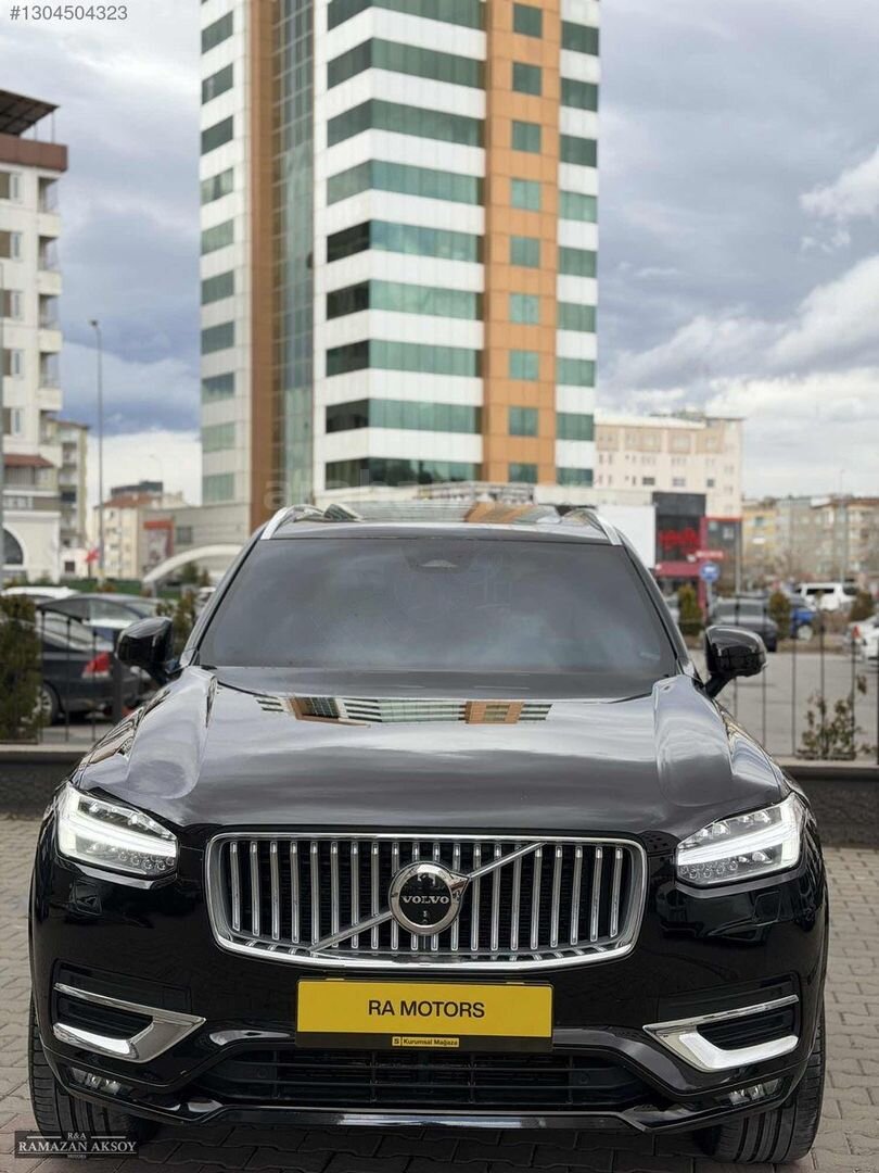 RA MOTORS XC90 DÜŞÜK KM 7 KİŞİLİK İÇİ TABA HATASIZ BENZİN HYBRİD 5