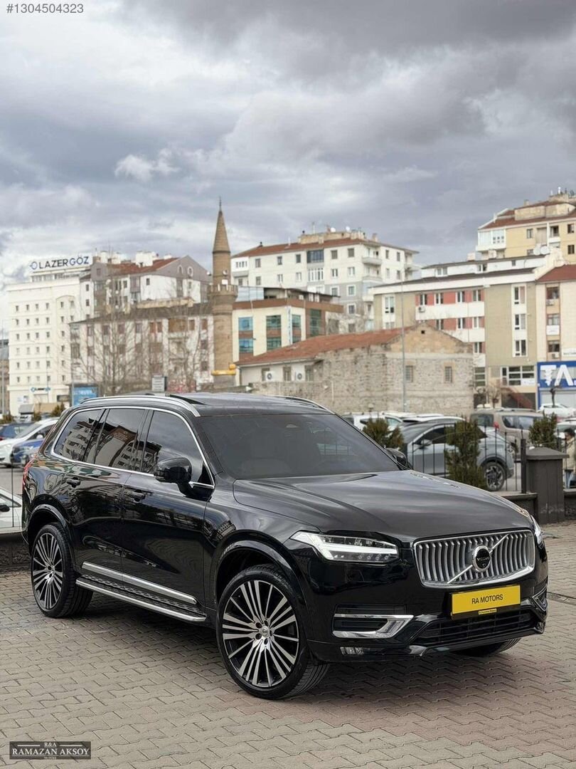 RA MOTORS XC90 DÜŞÜK KM 7 KİŞİLİK İÇİ TABA HATASIZ BENZİN HYBRİD 3