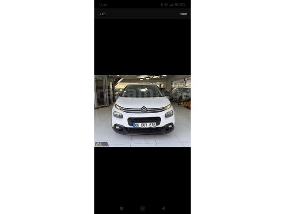 Sahibinden Citroen C3 1.6 BlueHDI Live 2016 Model