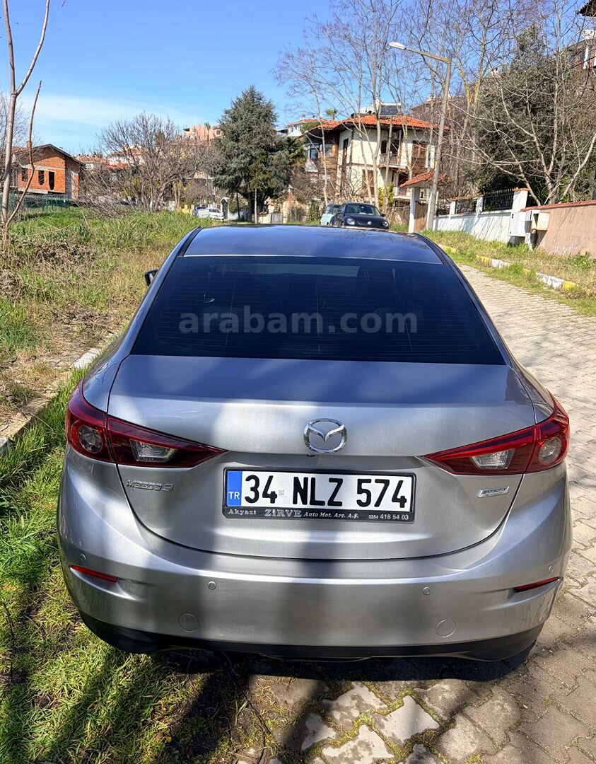 Sahibinden Mazda 3 1.5 SkyActive-D Power Sense 2016 Model İstanbul 266.000 km Gri (metalik) 2