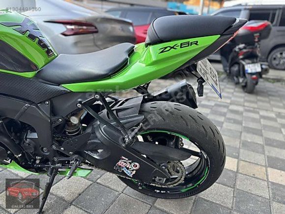 Galeriden Kawasaki Ninja ZX 6R 2009 Model İstanbul 73.000 km Yeşil