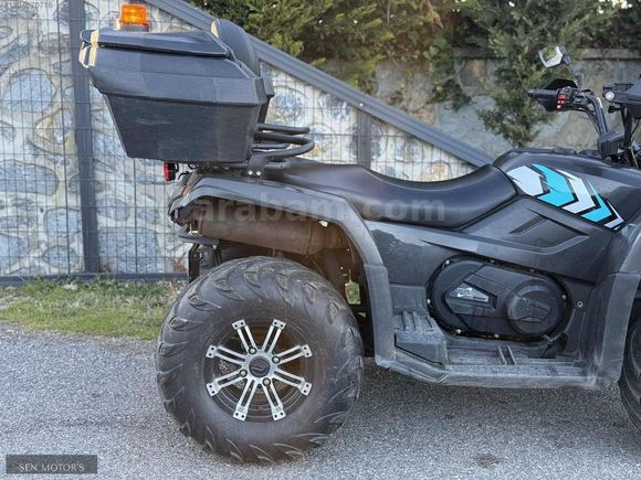 VİNÇLİ 4x4 ARKA BAGAJ ÇANTALI SORUNSUZ SIFIR AYARINDA ATV