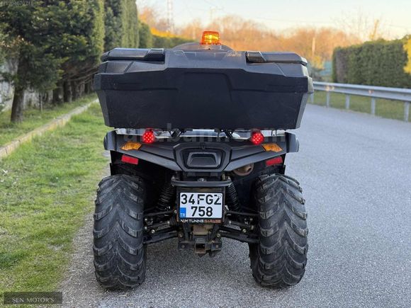 VİNÇLİ 4x4 ARKA BAGAJ ÇANTALI SORUNSUZ SIFIR AYARINDA ATV