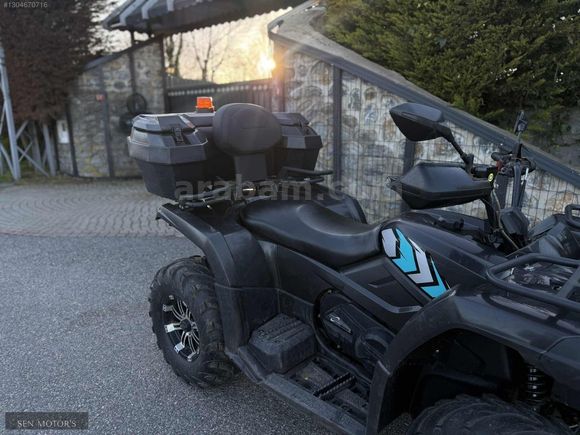 VİNÇLİ 4x4 ARKA BAGAJ ÇANTALI SORUNSUZ SIFIR AYARINDA ATV