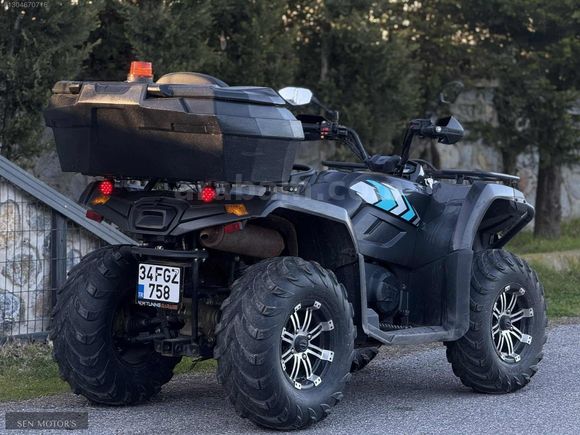VİNÇLİ 4x4 ARKA BAGAJ ÇANTALI SORUNSUZ SIFIR AYARINDA ATV