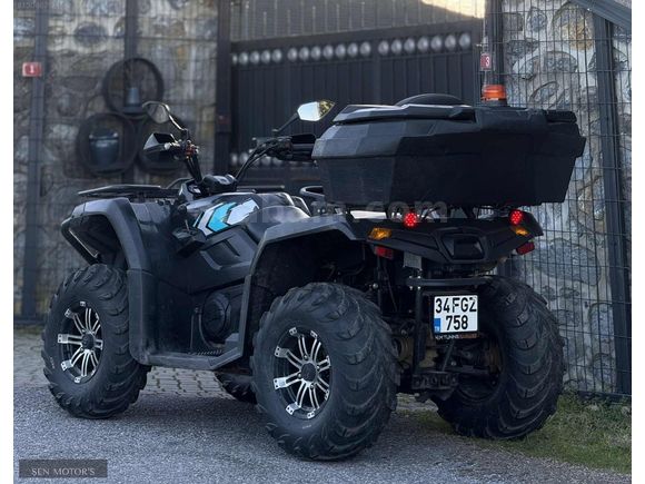 VİNÇLİ 4x4 ARKA BAGAJ ÇANTALI SORUNSUZ SIFIR AYARINDA ATV