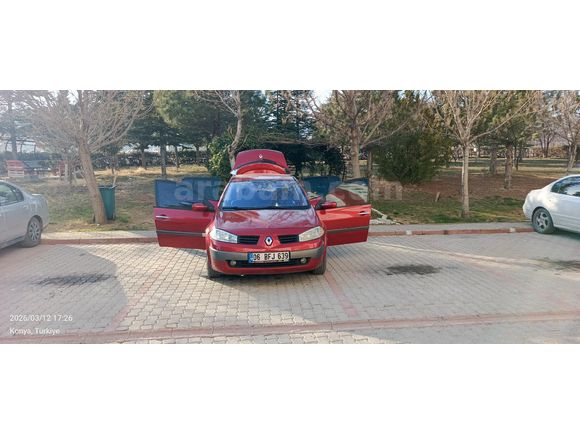 Sahibinden Renault Megane 1.6 Dynamique 2004 Model  274.500 km Kırmızı