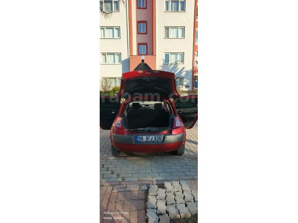 Sahibinden Renault Megane 1.6 Dynamique 2004 Model  274.500 km Kırmızı