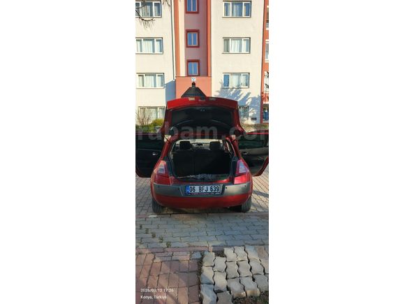 Sahibinden Renault Megane 1.6 Dynamique 2004 Model  274.500 km Kırmızı