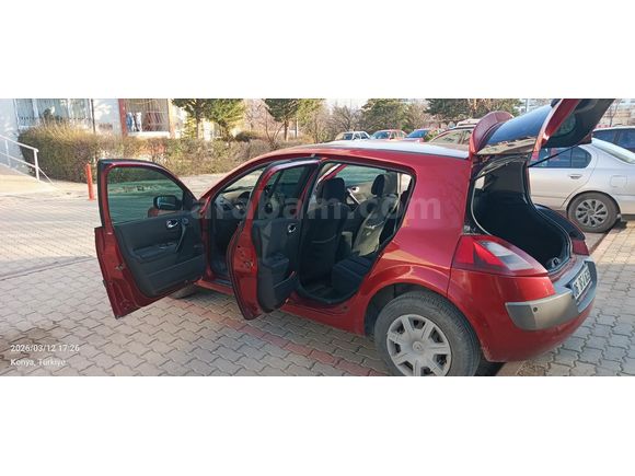 Sahibinden Renault Megane 1.6 Dynamique 2004 Model  274.500 km Kırmızı