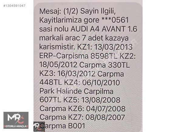 2007 / İLK ELDEN / 115.000 KM / BAKIMLI / AUDİ A4