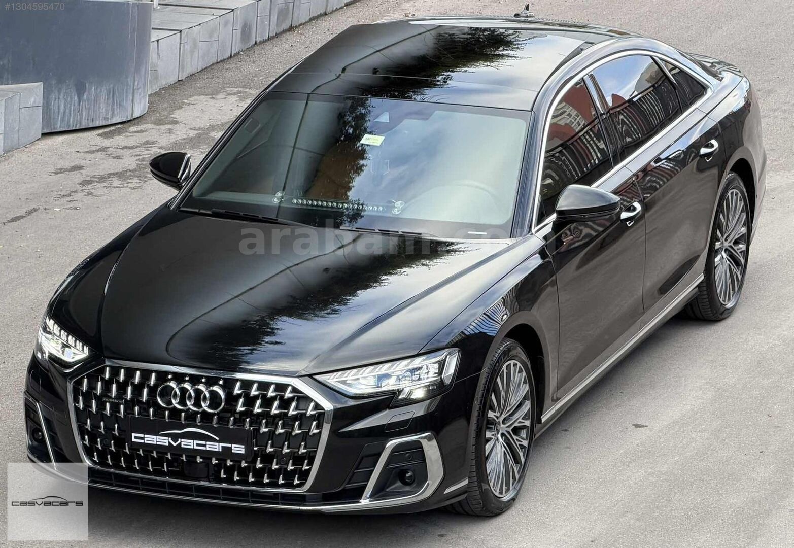 Galeriden Audi A8 55 TFSI Quattro Long 2025 Model İstanbul 49.000 km Siyah 1