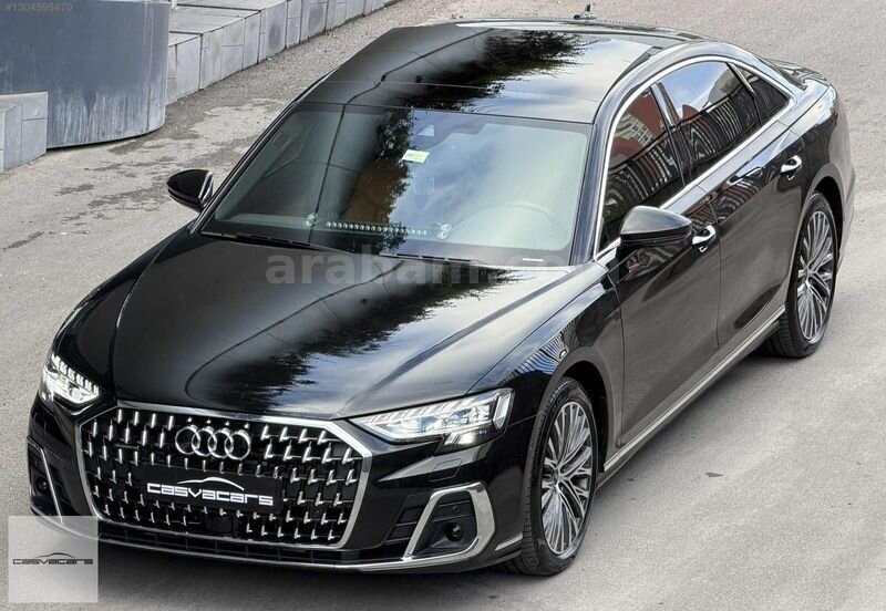 Galeriden Audi A8 55 TFSI Quattro Long 2025 Model İstanbul 49.000 km Siyah