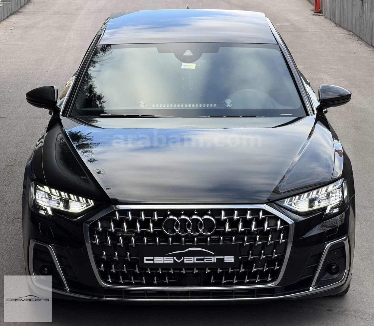 Galeriden Audi A8 55 TFSI Quattro Long 2025 Model İstanbul 49.000 km Siyah 4