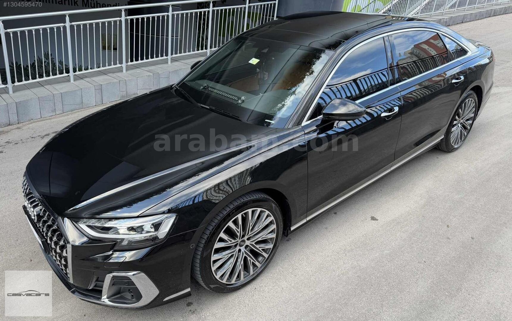 Galeriden Audi A8 55 TFSI Quattro Long 2025 Model İstanbul 49.000 km Siyah 6