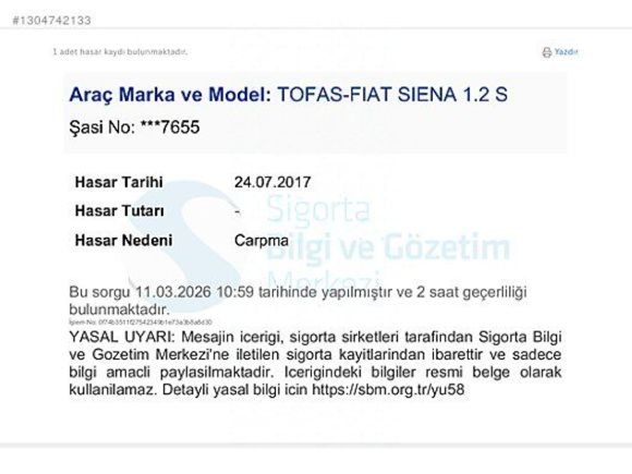 TR'DE TEK HATASIZ İLK EL 122.000KM KREDİ KARTINA 12 TAKSiT