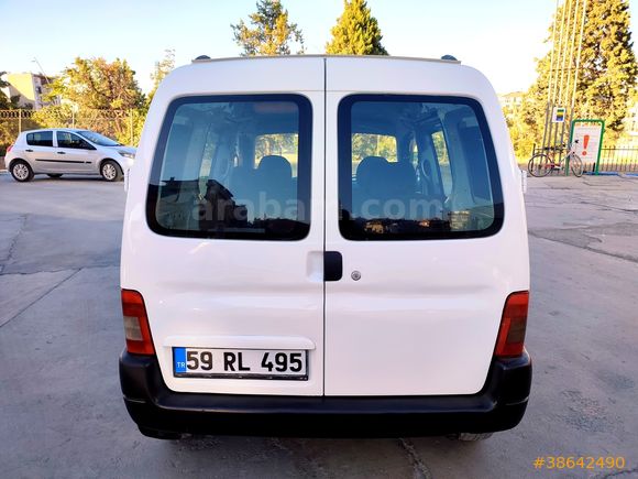 ÇİFT SÜRGÜLÜ CİTROEN BERLINGO 1.9 D 2006 MODEL KARTA 12 TAKSİT !