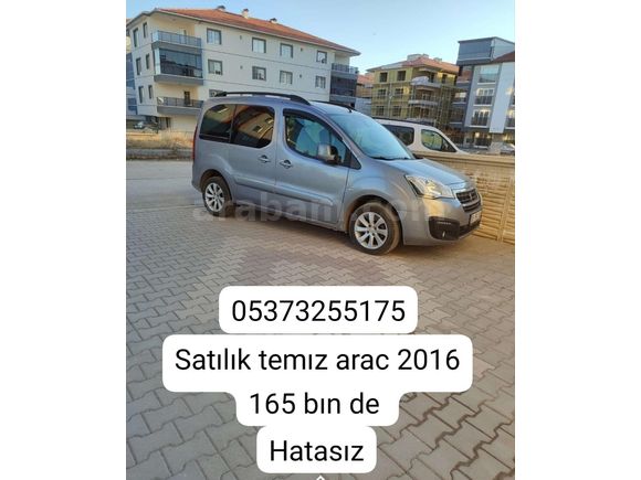 Sahibinden Peugeot Partner 1.6 HDI Allure 2016 Model  150.000 km Gri