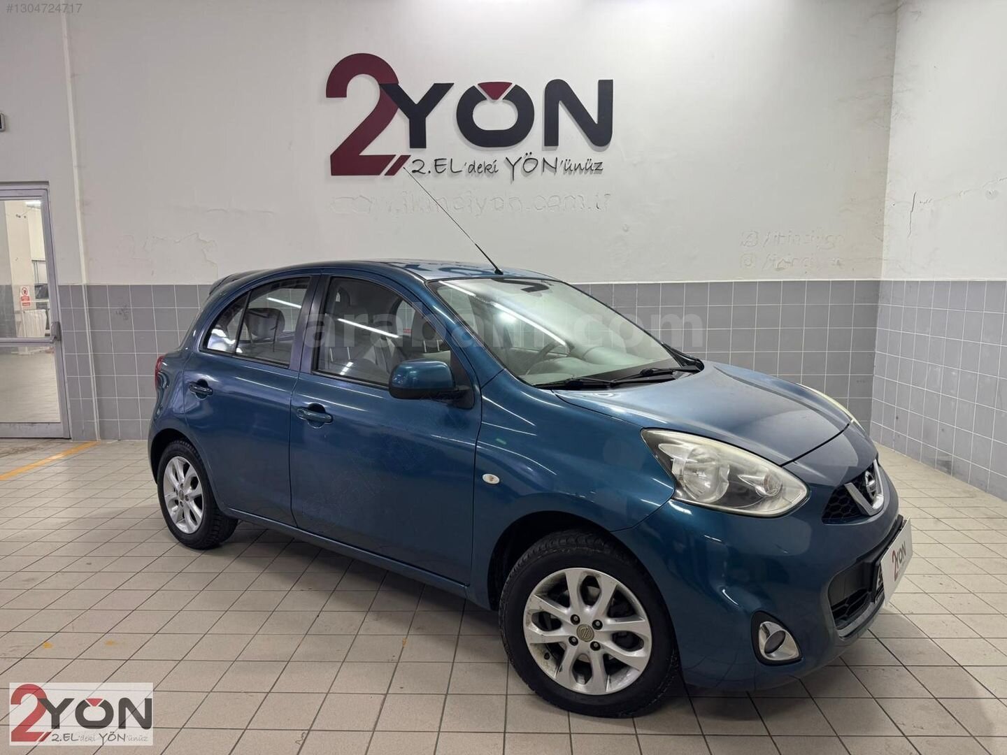 Galeriden Nissan Micra 1.2 Match 2016 Model Muğla 36.000 km Mavi 7