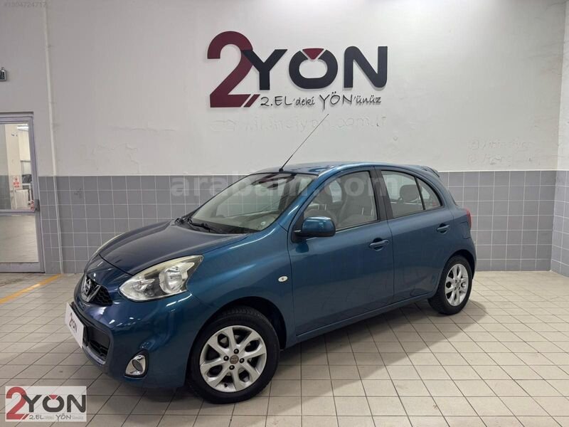 Galeriden Nissan Micra 1.2 Match 2016 Model Muğla 36.000 km Mavi