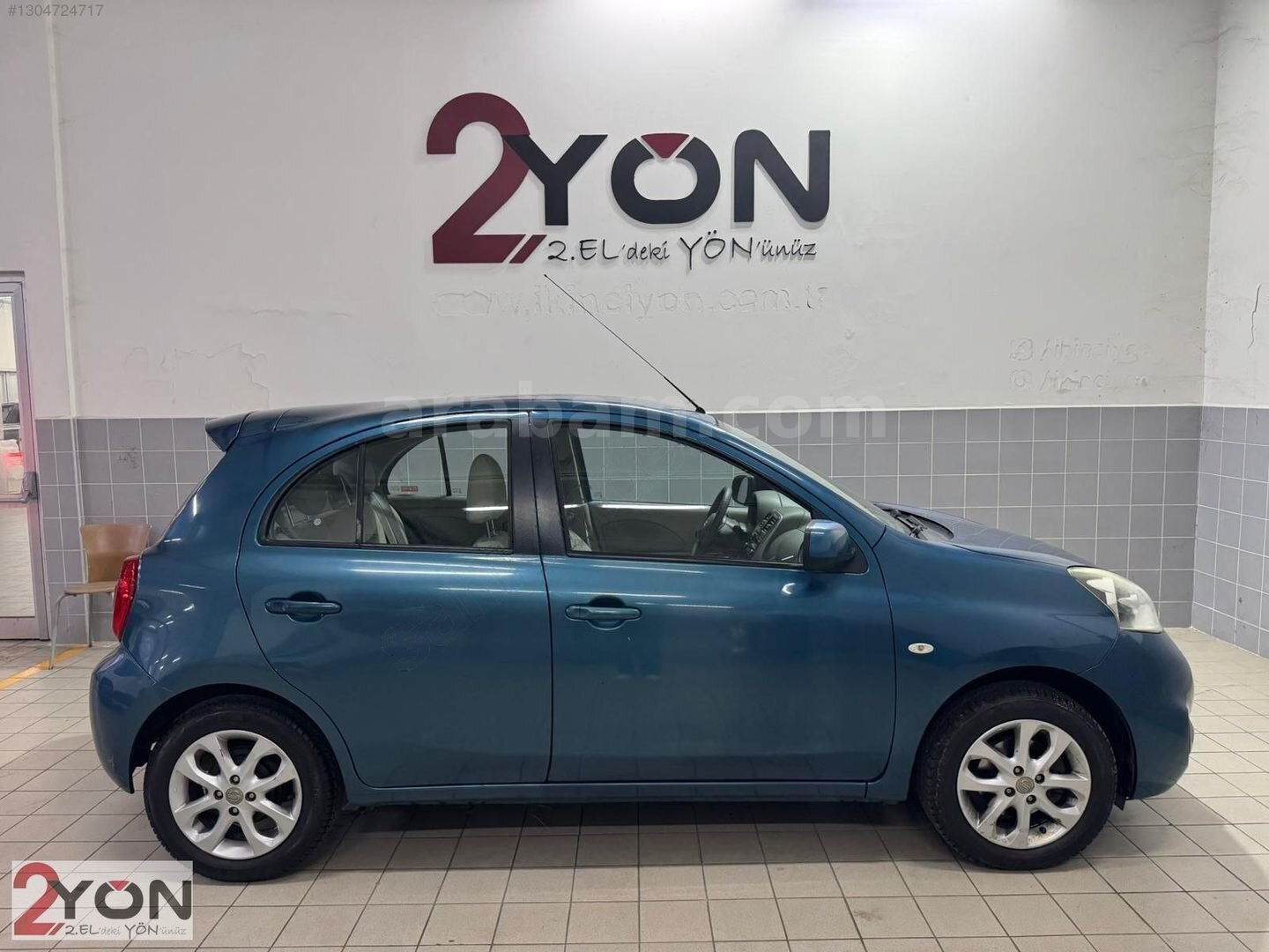 Galeriden Nissan Micra 1.2 Match 2016 Model Muğla 36.000 km Mavi 6