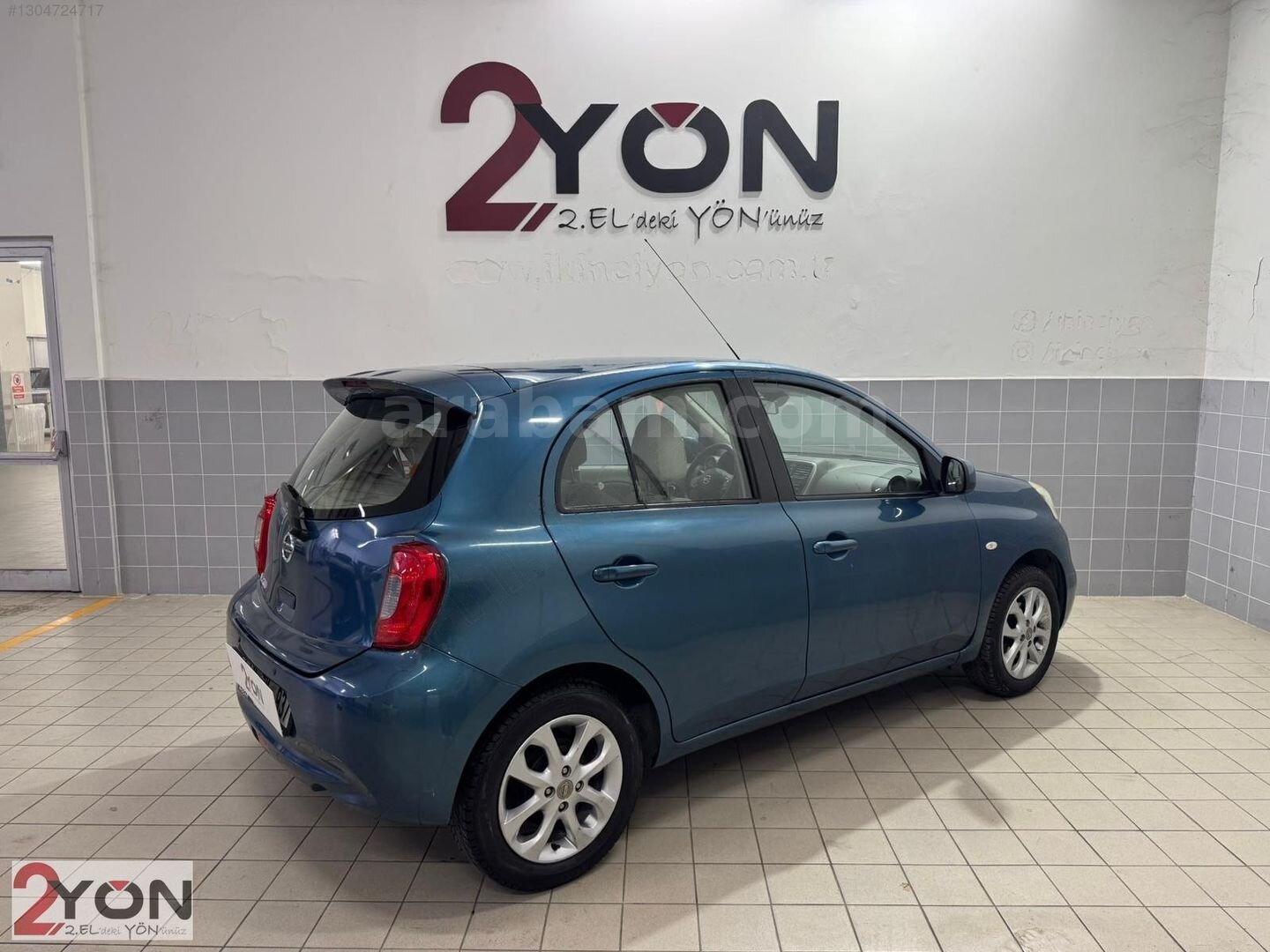 Galeriden Nissan Micra 1.2 Match 2016 Model Muğla 36.000 km Mavi 5