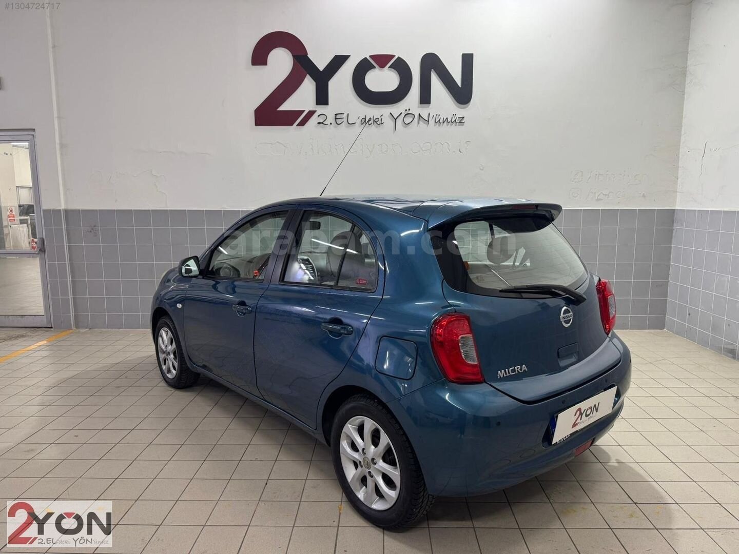 Galeriden Nissan Micra 1.2 Match 2016 Model Muğla 36.000 km Mavi 3
