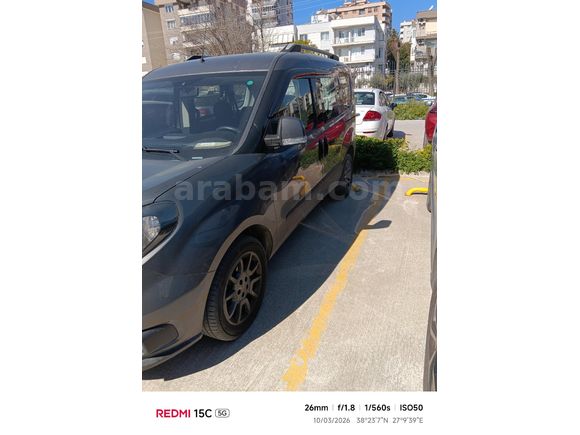 Sahibinden Fiat Doblo Combi 1.6 Multijet Safeline 2021 Model  99.000 km Gri (Gümüş)