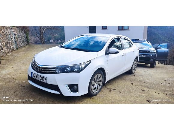 Sahibinden Toyota Corolla 1.4 D-4D Touch 2016 Model