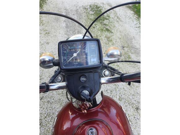 Honda CM 185 T twinstar 1979 model evraklı koloksiyonluk