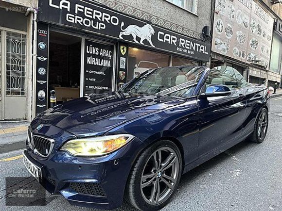 LA FERRO CAR RENTAL\u0027DEN BMW 2.18 CABRİO COUPE M SPORT 5000TL