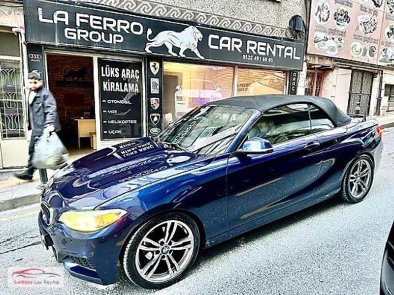 LA FERRO CAR RENTAL'DEN BMW 2.18 CABRİO COUPE M SPORT 4000TL