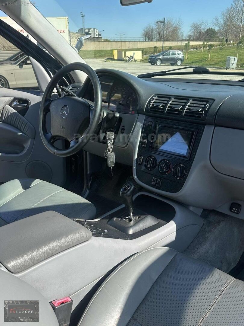 Galeriden Mercedes - Benz ML 270 CDI 2000 Model Bursa 340.000 km Siyah 7