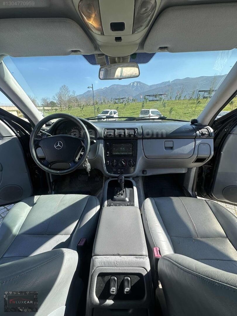 Galeriden Mercedes - Benz ML 270 CDI 2000 Model Bursa 340.000 km Siyah 5
