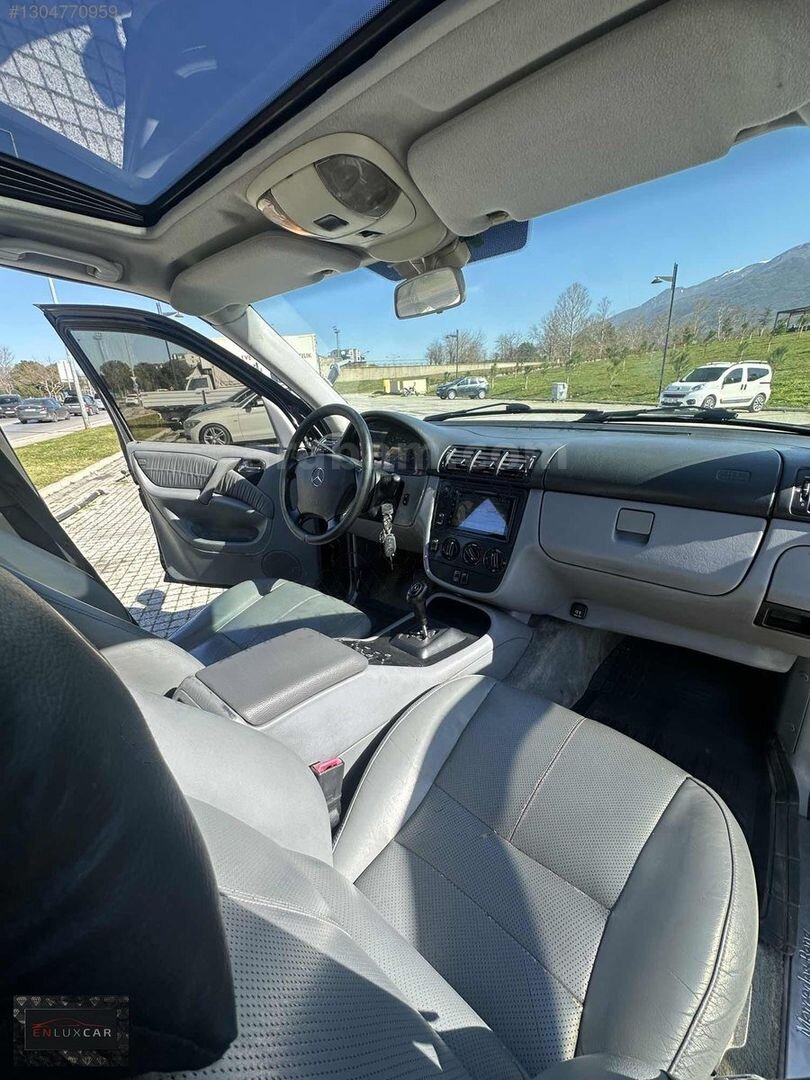 Galeriden Mercedes - Benz ML 270 CDI 2000 Model Bursa 340.000 km Siyah 6
