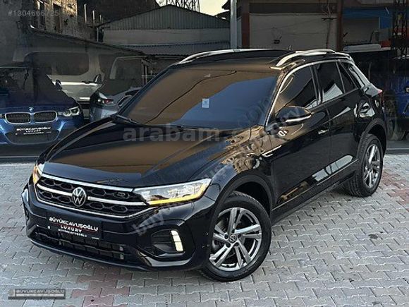 56.000KM BOYASIZ T-ROC R-LİNE ISITMA+IQLED+HAYALET+CAMTAVAN