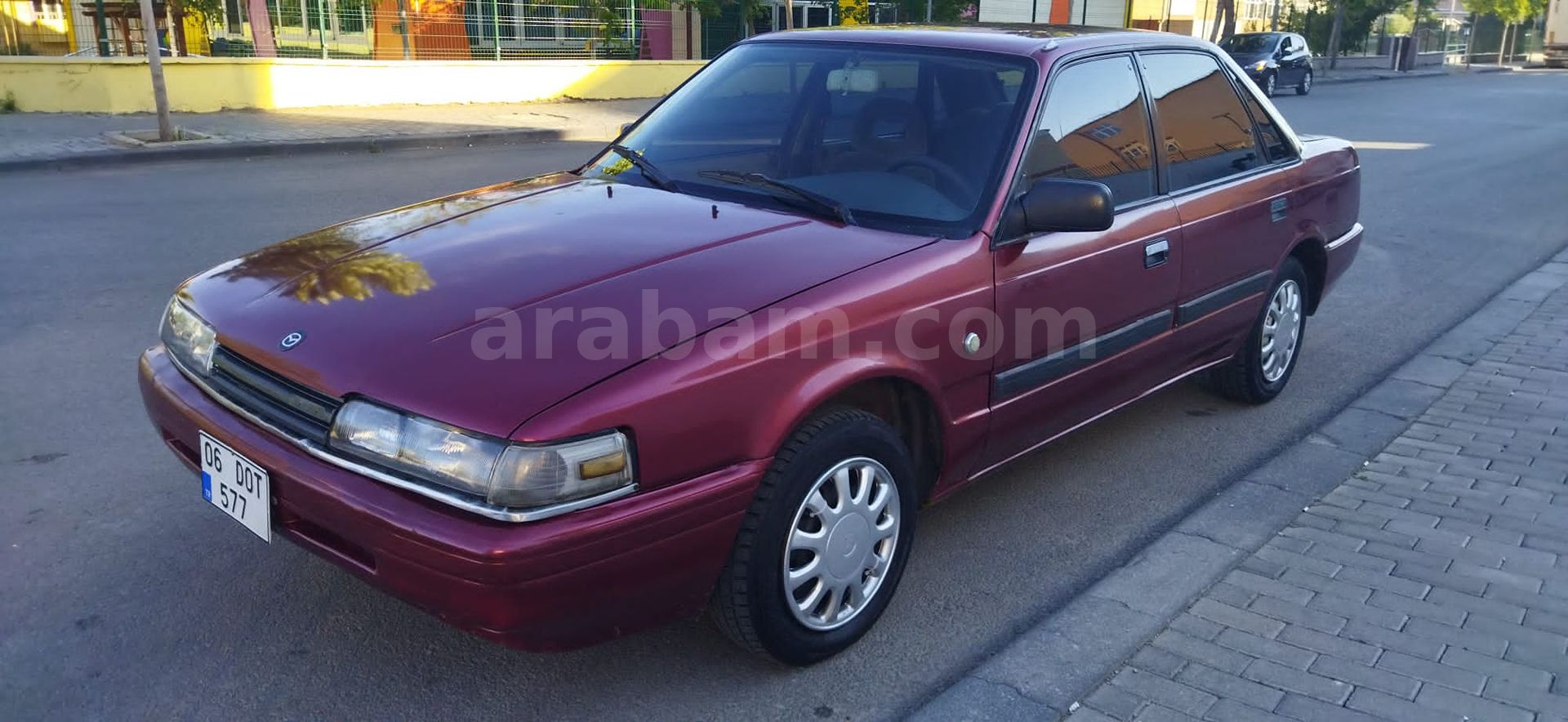 Sahibinden Mazda 626 2.0 GLX 1991 Model Gaziantep 440.000 km Bordo