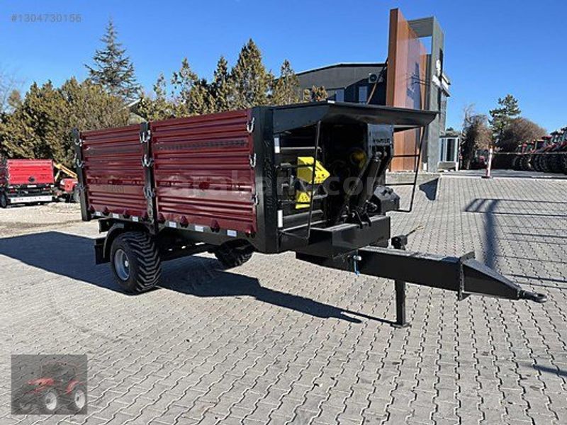 8 TON TEK DİNGİL RÖMORK