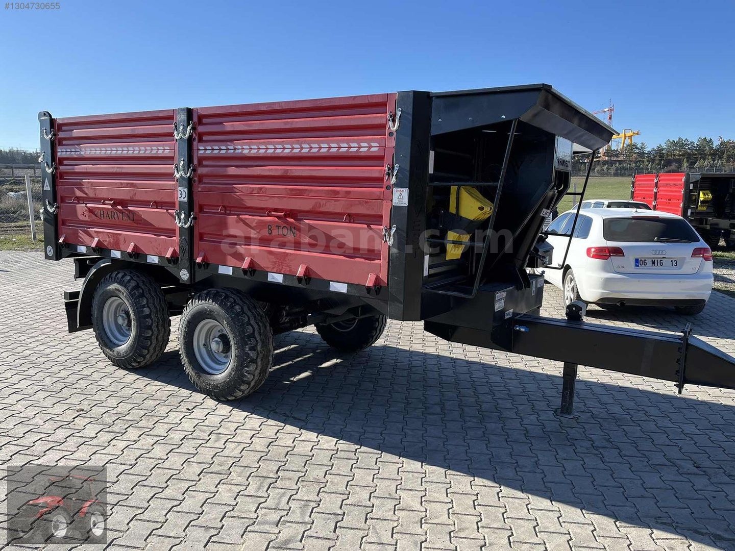 8 TON TANDEM RÖMORK
