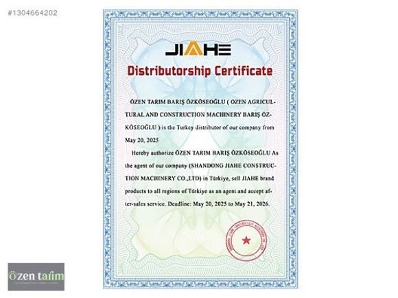 JİAHE 2T KUBOTA D1105 SINIFININ EN GÜÇLÜSÜ LEASİNG 12 AY 0 FAİZ