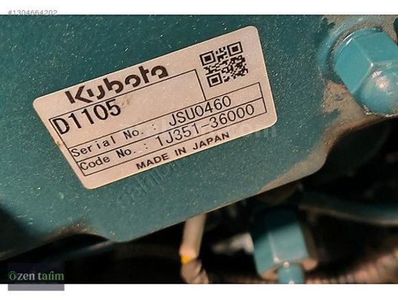 JİAHE 2T KUBOTA D1105 SINIFININ EN GÜÇLÜSÜ LEASİNG 12 AY 0 FAİZ