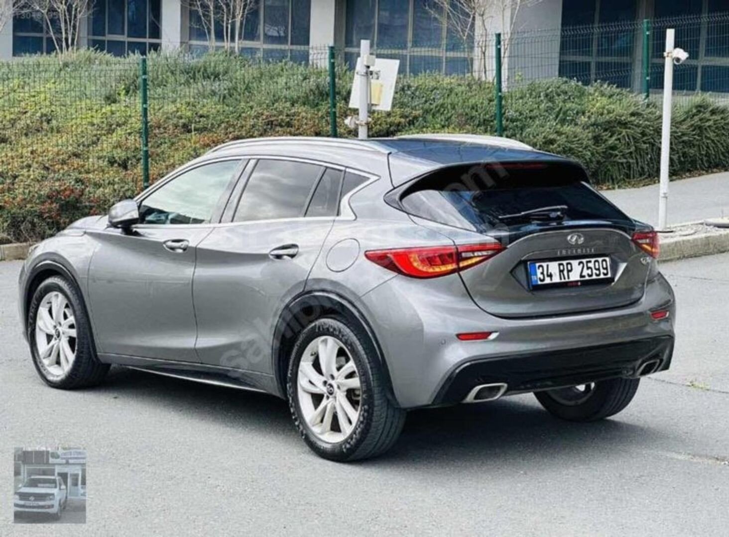 Galeriden Infiniti Q30 1.5 D 2016 Model Siirt 179.000 km Gri 2