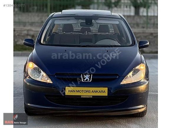 HAN AUTO / 2005 Pejo 307 1.6xt / DEĞİŞENSİZ / OTOMATİK / SANROF