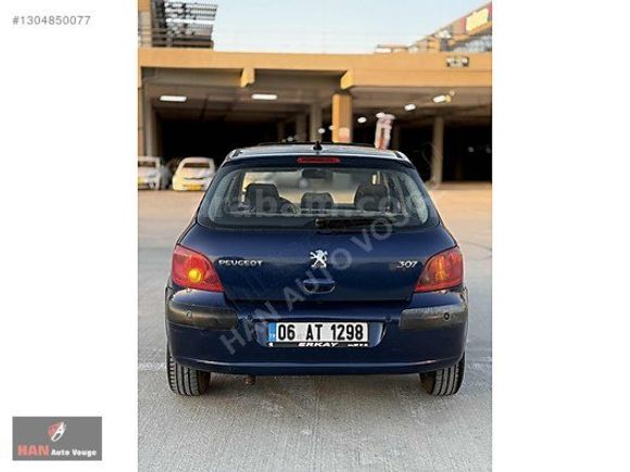 HAN AUTO / 2005 Pejo 307 1.6xt / DEĞİŞENSİZ / OTOMATİK / SANROF