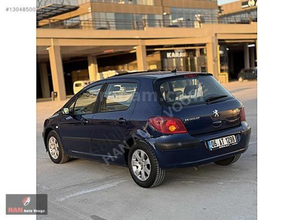 HAN AUTO / 2005 Pejo 307 1.6xt / DEĞİŞENSİZ / OTOMATİK / SANROF