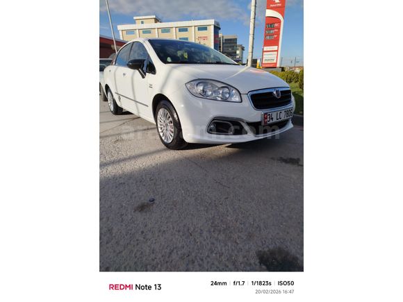Sahibinden Fiat Linea 1.3 Multijet Pop 2014 Model  118.000 km Beyaz