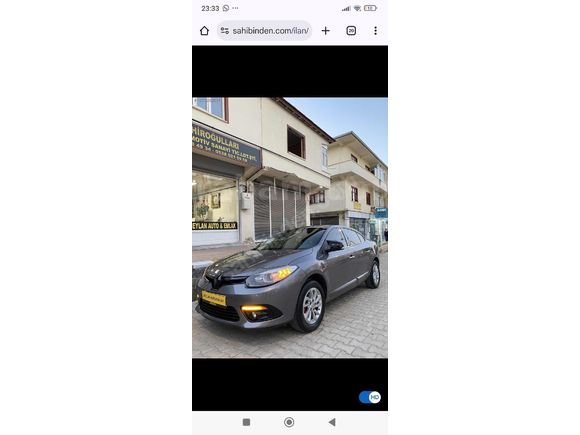 Sahibinden Çok Uygun Fiyatlı otomatik vites  bakımları yeni Fluence 1.5 dCi Touch Plus 2013 model
